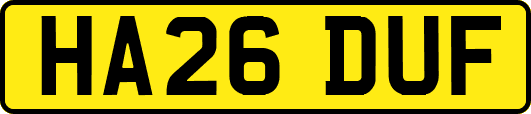 HA26DUF