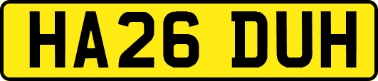 HA26DUH