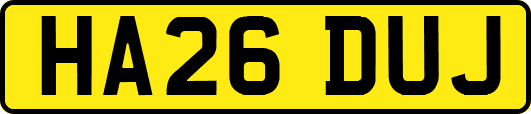 HA26DUJ