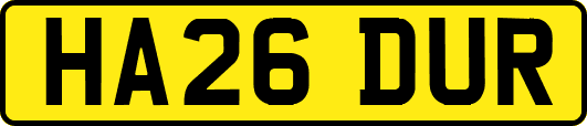 HA26DUR