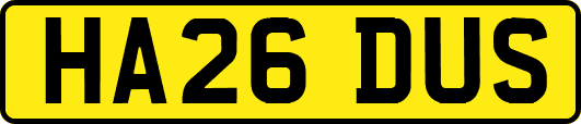 HA26DUS