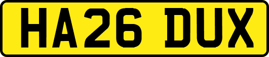 HA26DUX