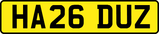 HA26DUZ