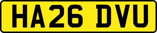 HA26DVU
