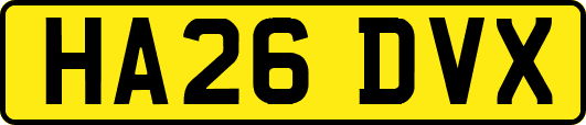 HA26DVX