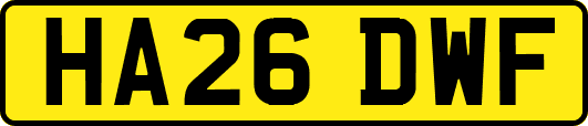 HA26DWF
