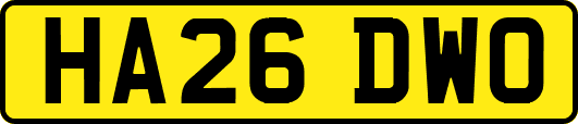 HA26DWO