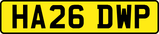 HA26DWP