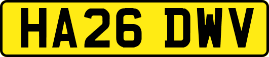 HA26DWV