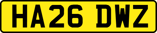 HA26DWZ