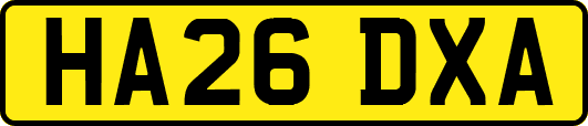 HA26DXA