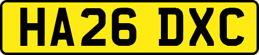 HA26DXC