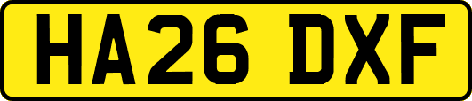 HA26DXF