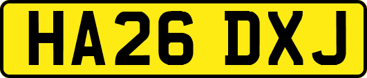 HA26DXJ