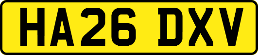 HA26DXV