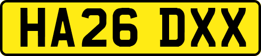 HA26DXX