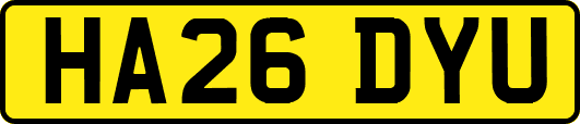 HA26DYU