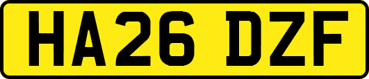 HA26DZF
