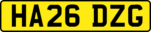HA26DZG
