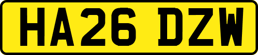 HA26DZW