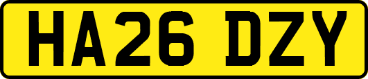 HA26DZY