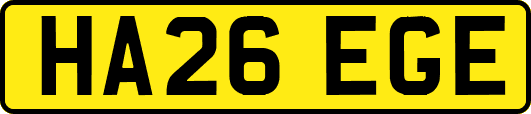 HA26EGE