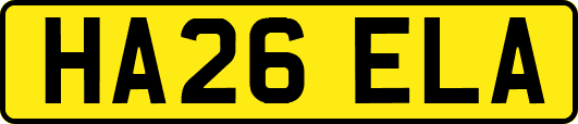 HA26ELA