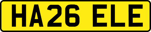 HA26ELE