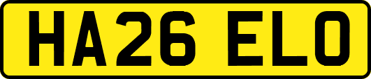 HA26ELO