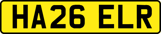 HA26ELR