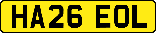 HA26EOL