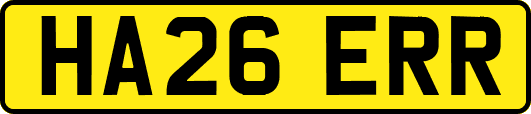 HA26ERR