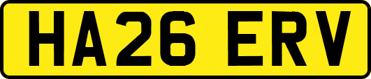 HA26ERV