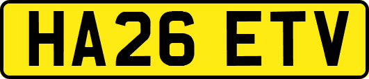 HA26ETV