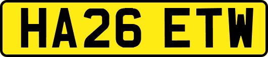 HA26ETW