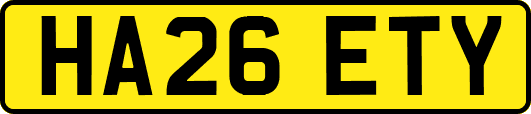 HA26ETY