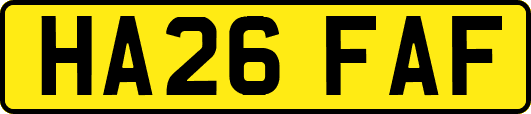 HA26FAF