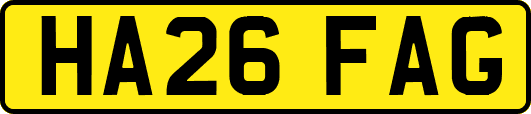 HA26FAG