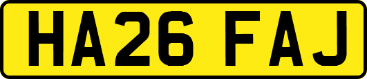 HA26FAJ