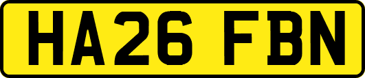 HA26FBN