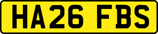 HA26FBS