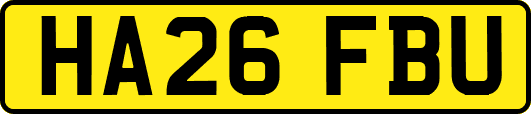 HA26FBU