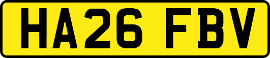 HA26FBV