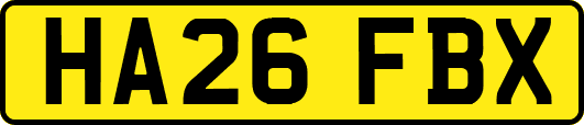 HA26FBX