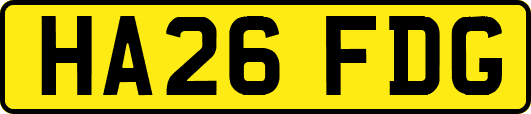 HA26FDG