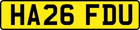 HA26FDU