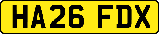HA26FDX