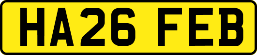 HA26FEB