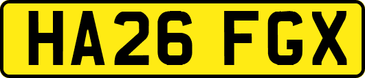 HA26FGX