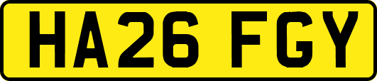 HA26FGY